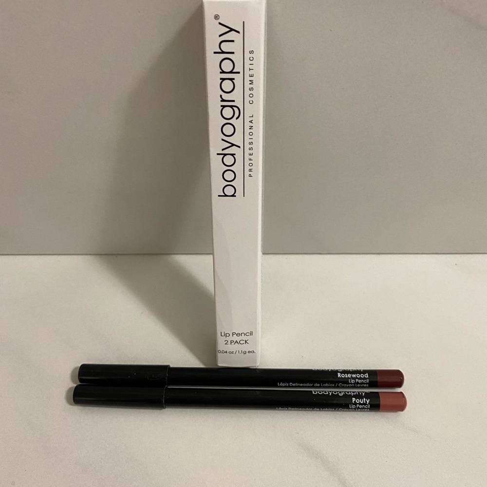 3 for$20 bodyography lip pencil set (2 pk) - Pouty/Rosewood
